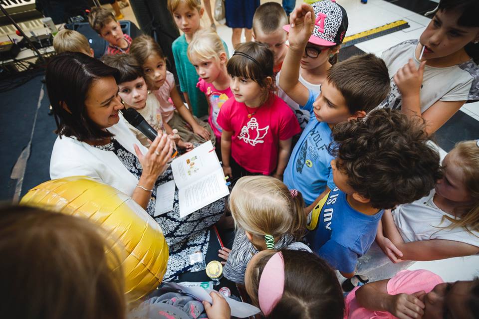 Autogramiáda a představení knížky Poplach v Tabulkově, Europark, září 2016